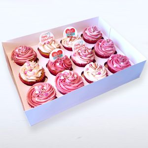 Box of 12 cupcakes